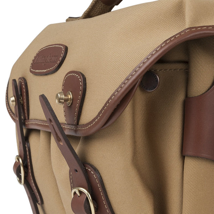 Billingham Hadley Small Pro 3.5L Shoulder Bag - Sage FibreNyte / Black Leather (Olive Lining)