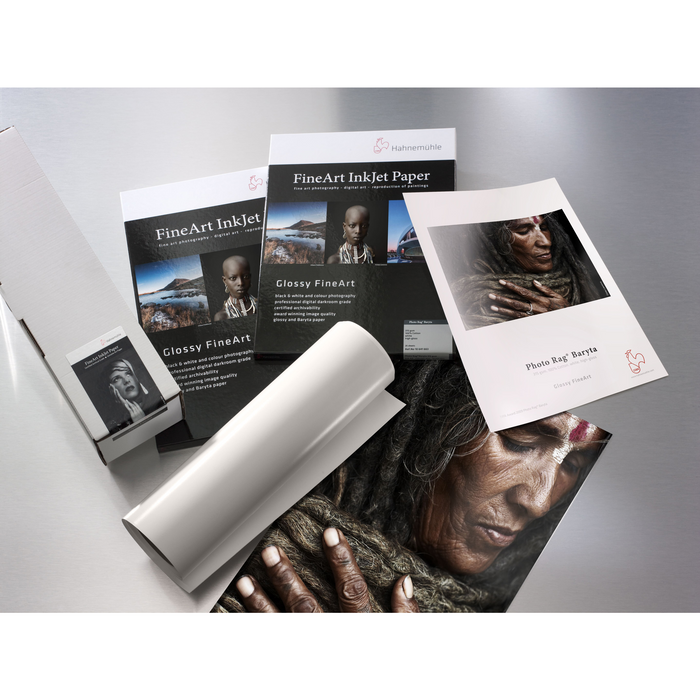 Hahnemühle Photo Rag Baryta Glossy FineArt Inkjet Paper 315, 24" x 39' - Roll