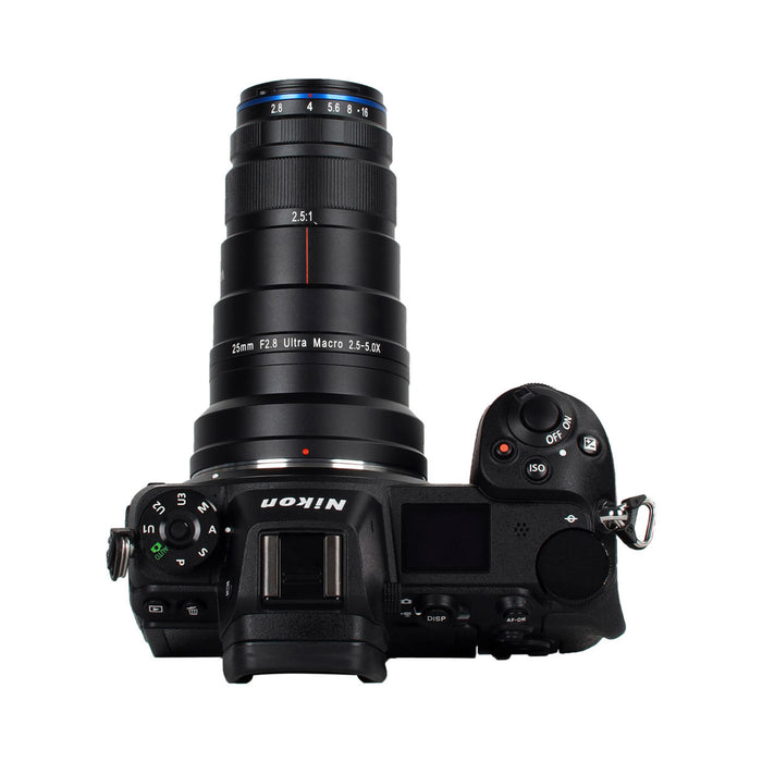 Laowa 25mm f/2.8 2.5-5X Ultra Macro Lens - Nikon Z Mount