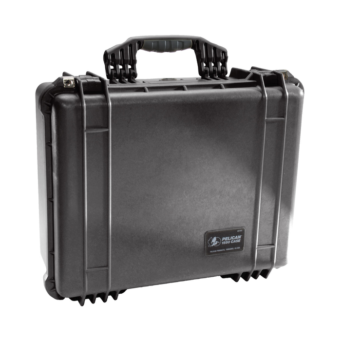 Pelican 1550 Protector Case with Pick-N-Pluck Foam & Lid Foam - Black