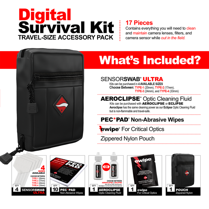 Photographic Solutions Type 2 Ultra Swab Digital Survivor Kit