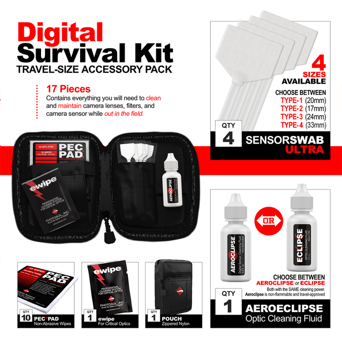 Photographic Solutions Type 2 Ultra Swab Digital Survivor Kit