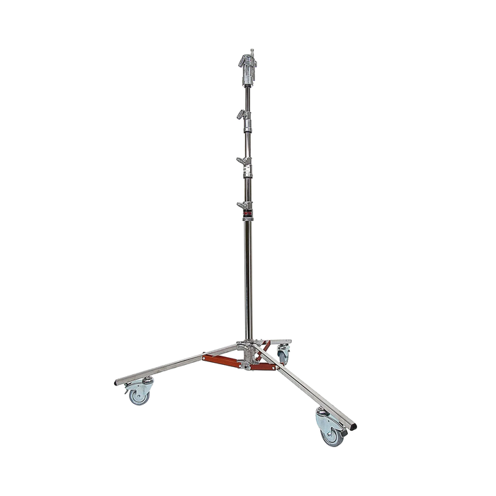 Matthews Junior Stand Triple Riser Rolling 12.8' Chrome