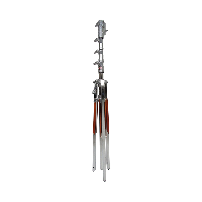 Matthews Hollywood Sky High Combo Triple Riser with Rocky Mountain Leg 15.25' Chrome/Steel