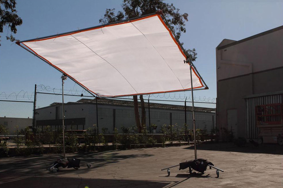 Matthews 12x12' Hollywood Overhead Butterfly Frame with 1" Square Tubing