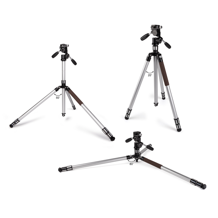 ProMaster Epoch 328/4W Tripod Kit - Silver/Black