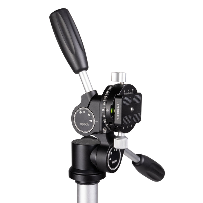 ProMaster Epoch 328/4W Tripod Kit - Silver/Black