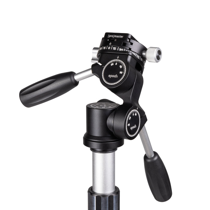 ProMaster Epoch 328/4W Tripod Kit - Silver/Black