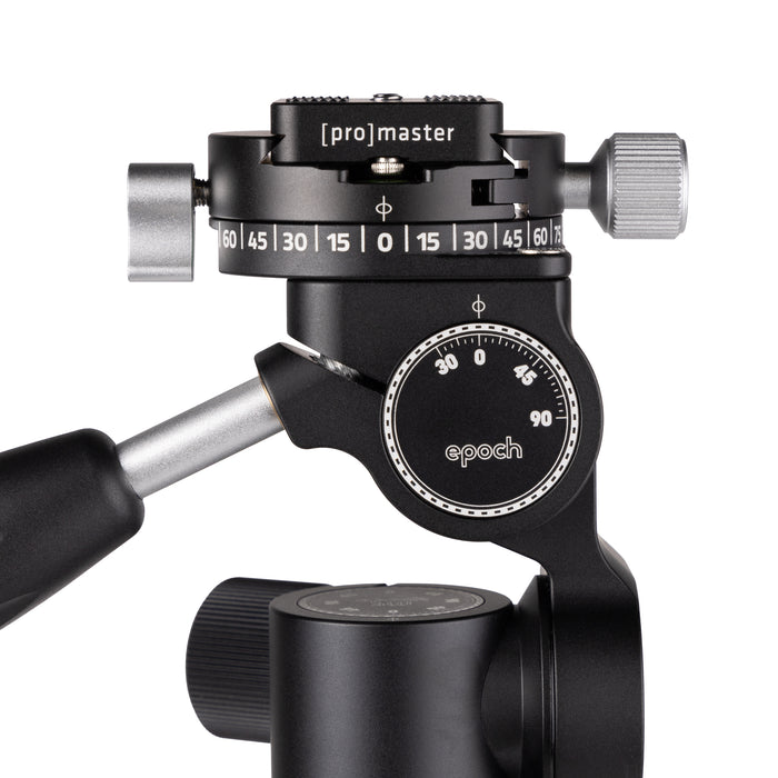 ProMaster Epoch 328/4W Tripod Kit - Silver/Black