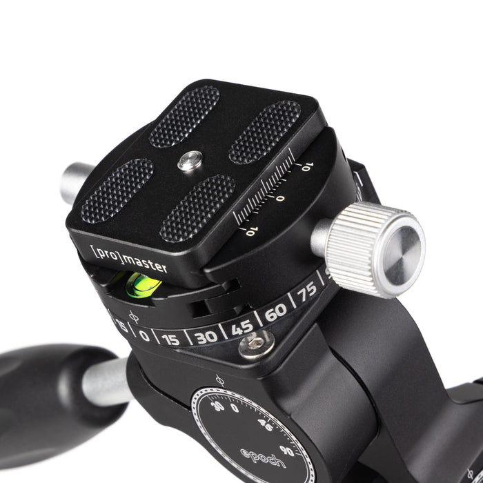 ProMaster Epoch 328/4W Tripod Kit - Silver/Black
