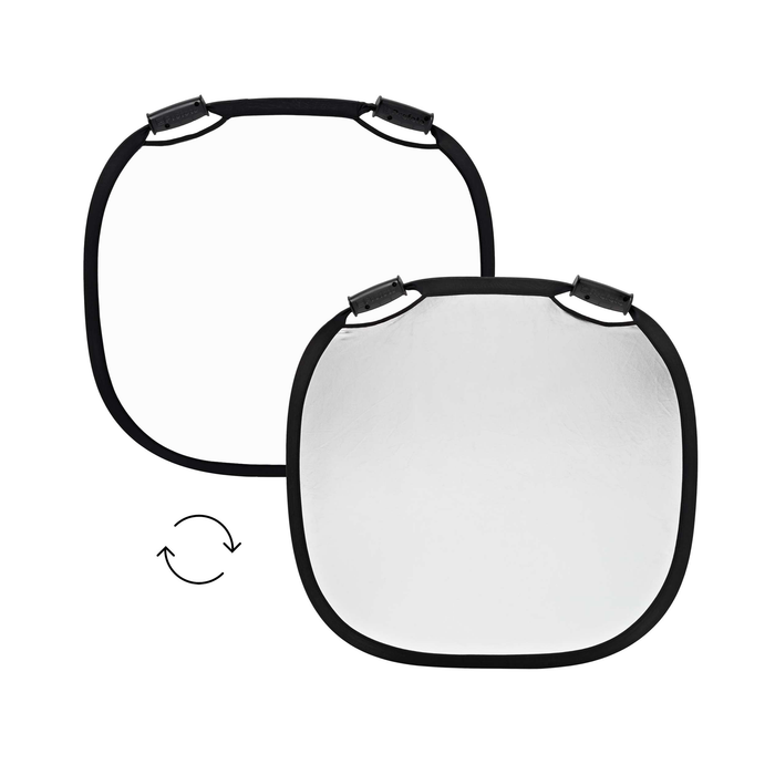 Profoto Collapsible Medium Reflector, Silver/White - 33"