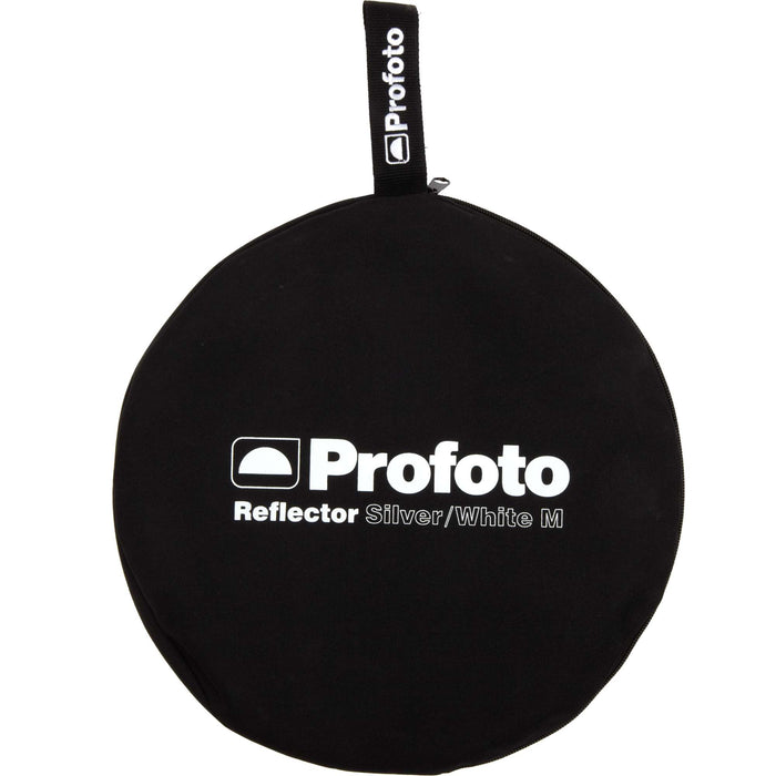 Profoto Collapsible Medium Reflector, Silver/White - 33"
