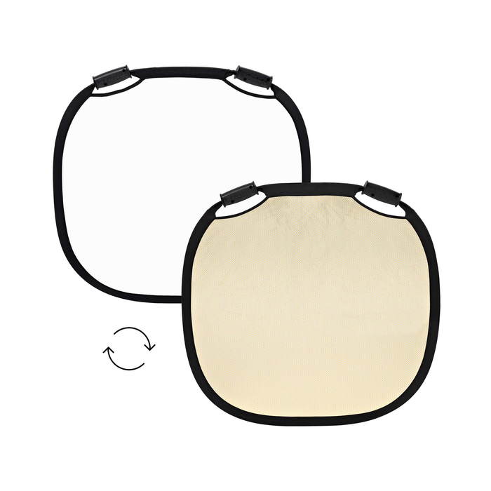 Profoto Collapsible Medium Reflector, Sunsilver/White - 33"