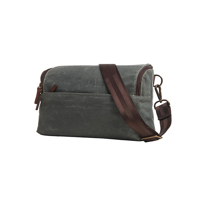 ONA Rockaway Camera Sling, Waxed Canvas - Smoke