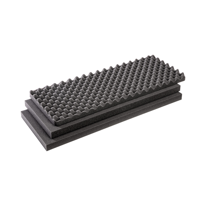Pelican 1700 Protector Long Case with Pick-N-Pluck Foam & Lid Foam - Black