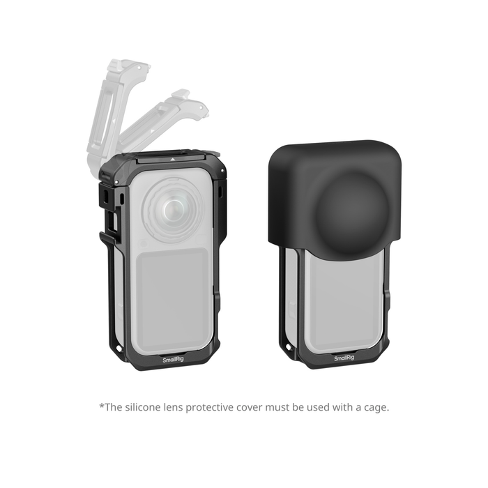 SmallRig Multifunctional Protective Cage with Silicone Cover for Insta360 X6 6965