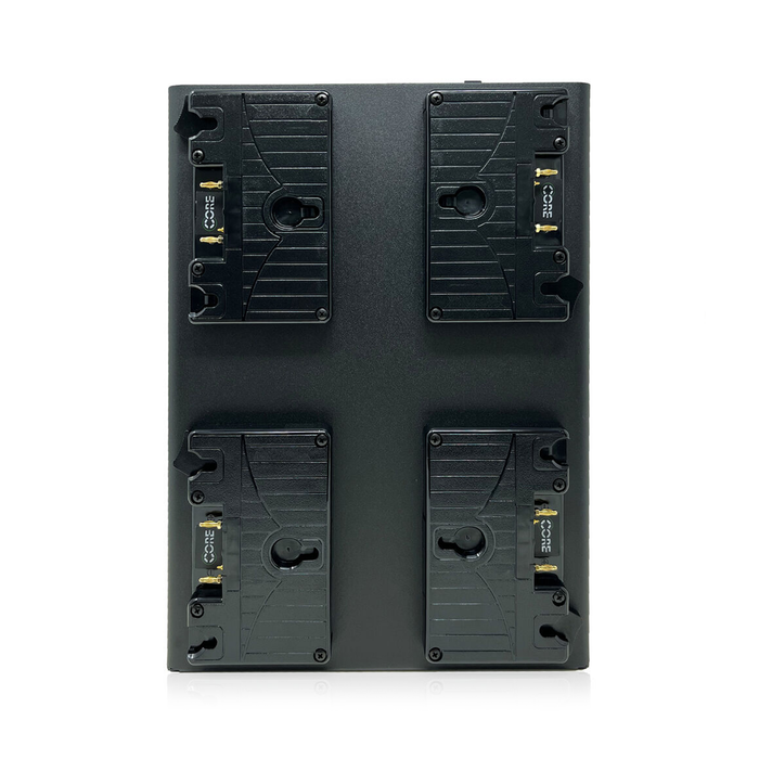Core SWX Mach4 Quad Series Four-Position Gold Mount Charger with 4A Rapid Charge