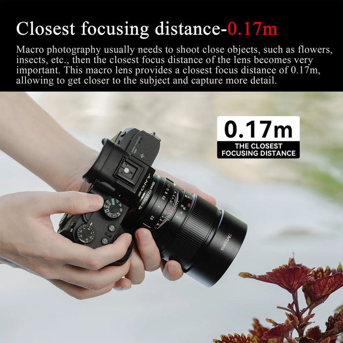 7Artisans 60mm f/2.8 Full-Frame 2X Ultra-Macro Lens - Nikon Z Mount