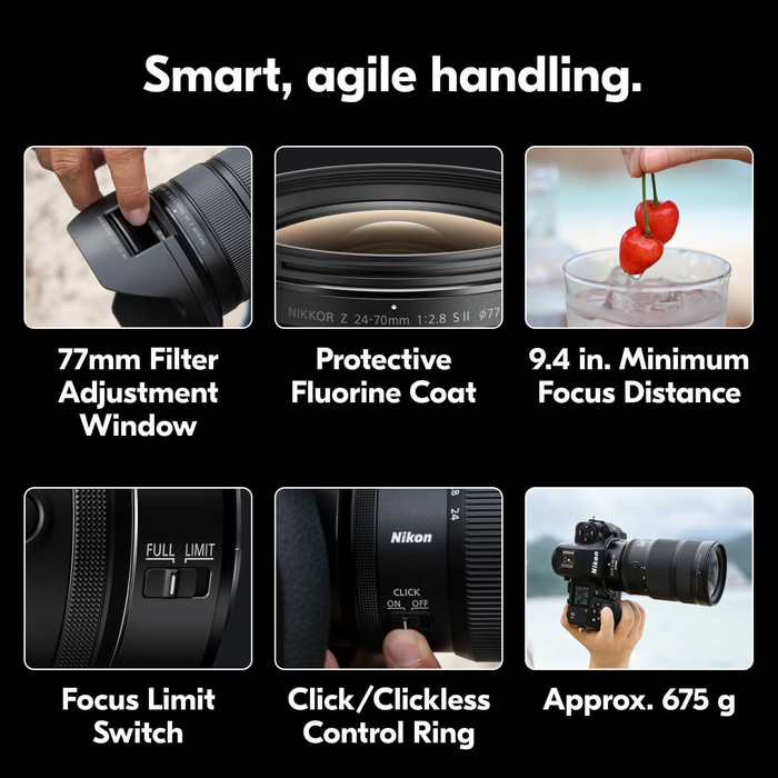 Nikon Z 24-70mm f/2.8 S II Lens