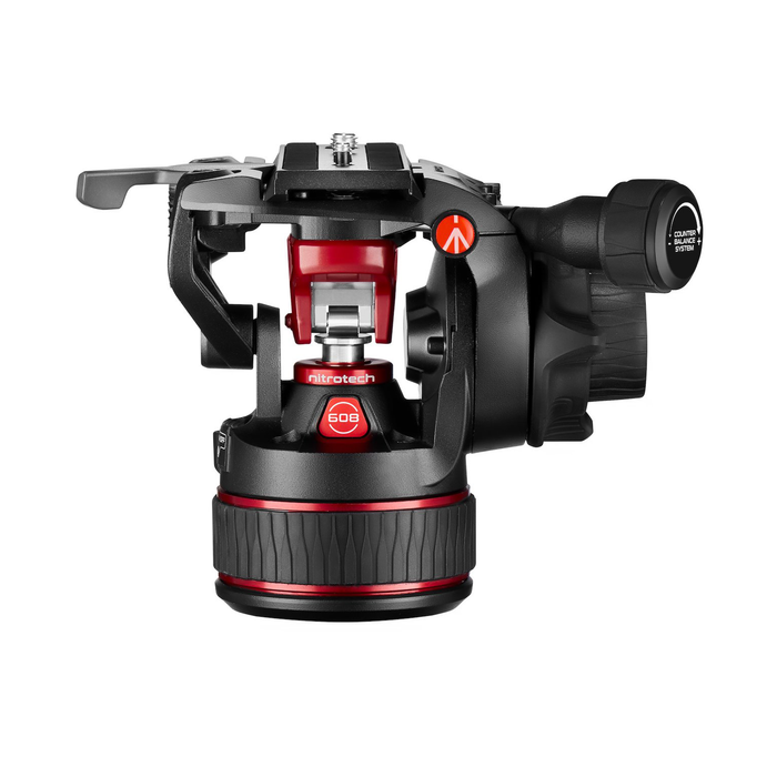 Manfrotto Nitrotech 608 Fluid Video Head With Continuous CBS