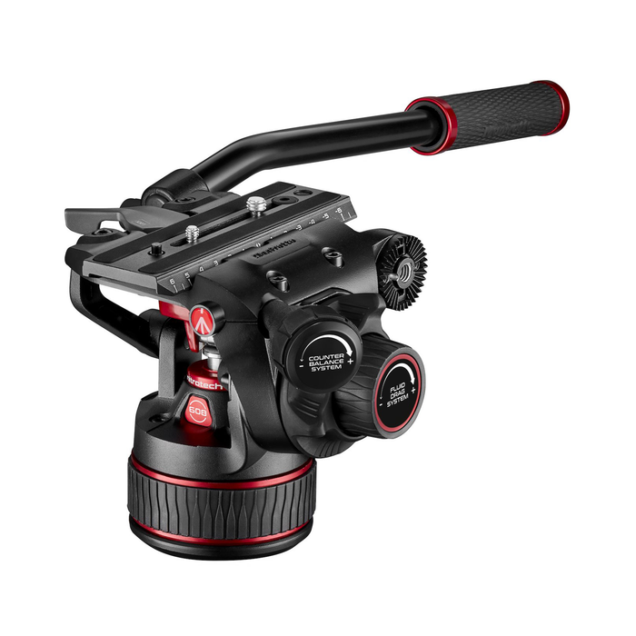 Manfrotto Nitrotech 608 Fluid Video Head With Continuous CBS