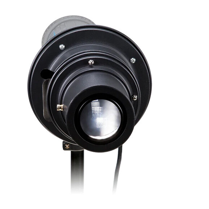 FotodioX Universal Gobo Image Projection Attachment for Profoto Bayonet Lights with Built-In Gobo Holder & Aperture Iris