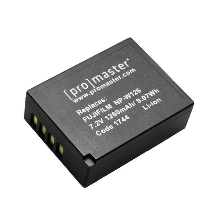 ProMaster Li-ion Battery for Fuji NP-W126S