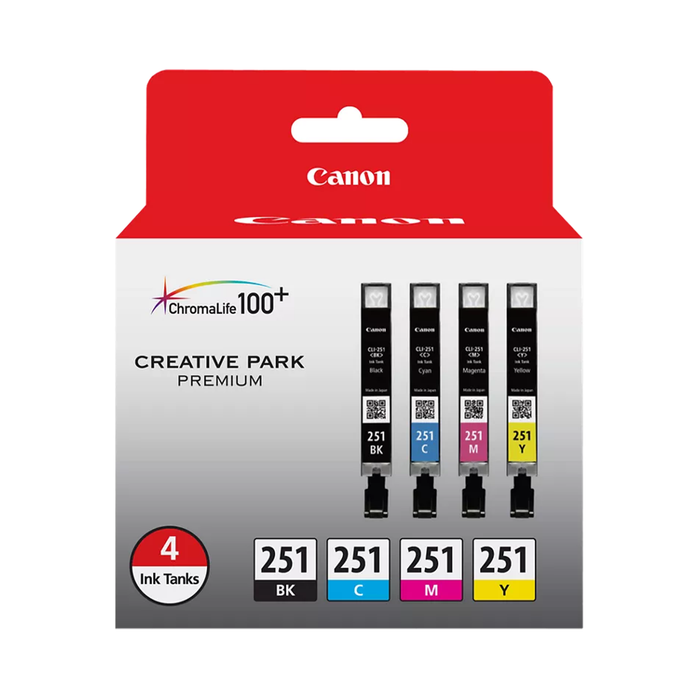 Canon CLI-251 4-Color Ink Pack