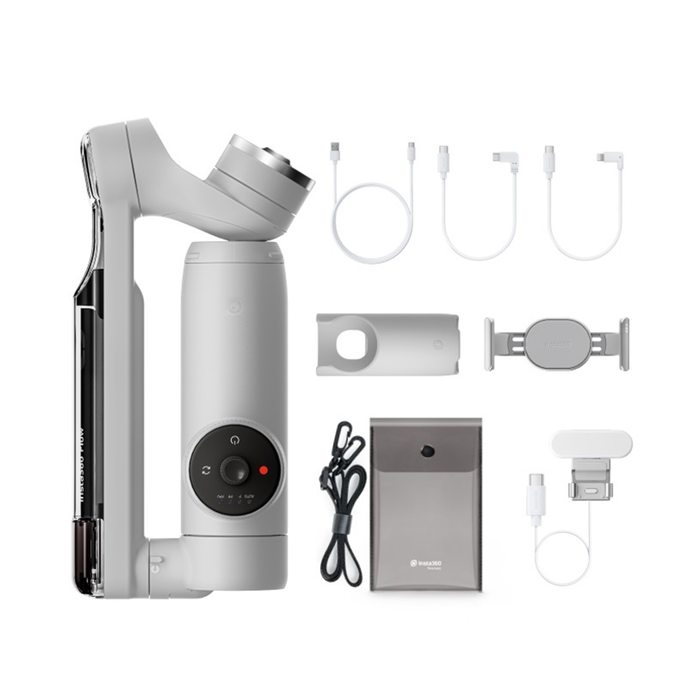 Insta360 Flow Smartphone Gimbal Stabilizer Creator Kit - Gray