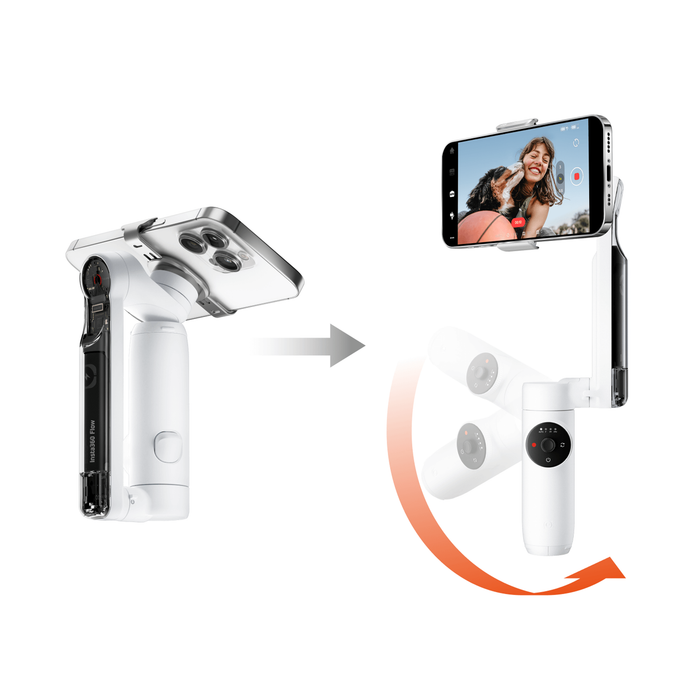 Insta360 Flow Smartphone Gimbal Stabilizer Creator Kit - Gray