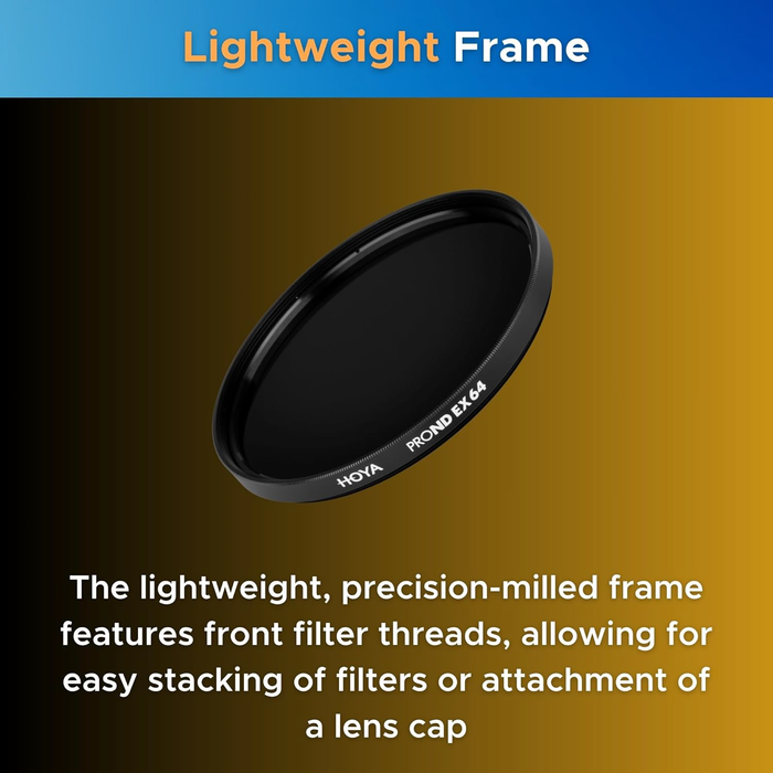 Hoya 77mm ProND EX 64 Neutral Density 1.8 6-Stop Filter