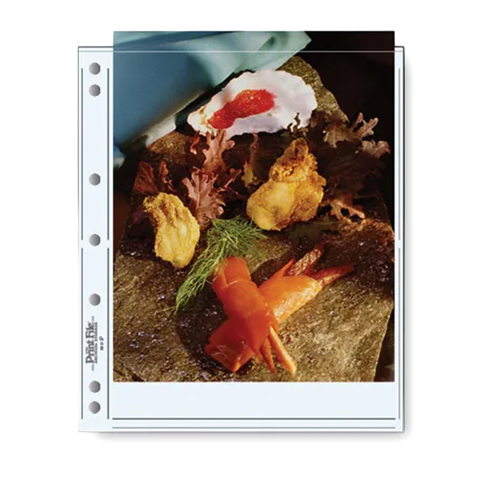 Print File 810-2P* Archival Photo Pages with 1 Pocket (Holds 8x10" Prints) - 25 Pack