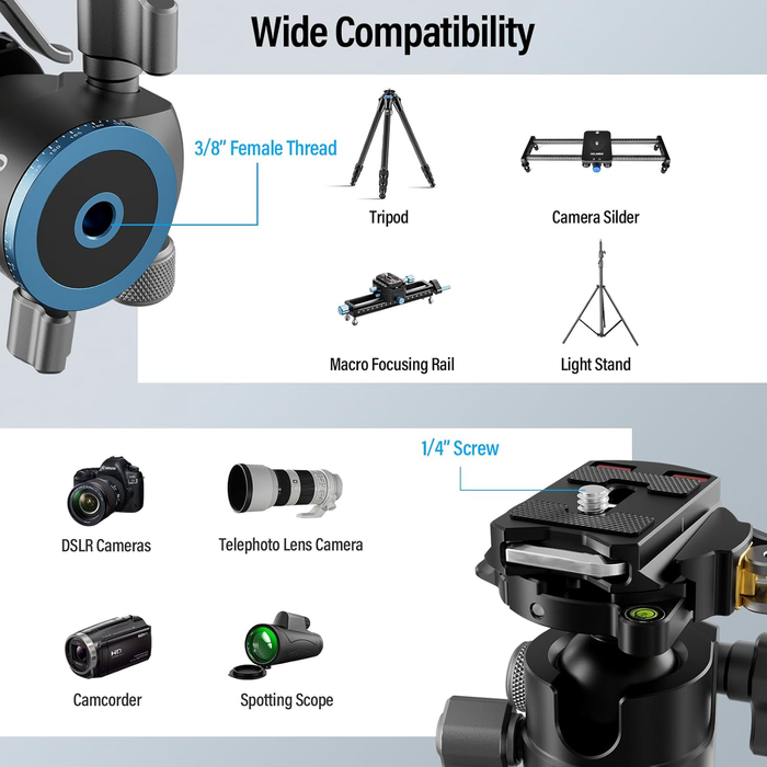 Sirui KS-10 Quick Release Ball Head