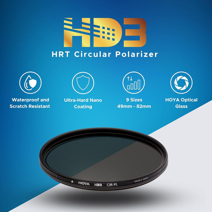Hoya 52mm HD3 Circular HRT Polarizer Filter