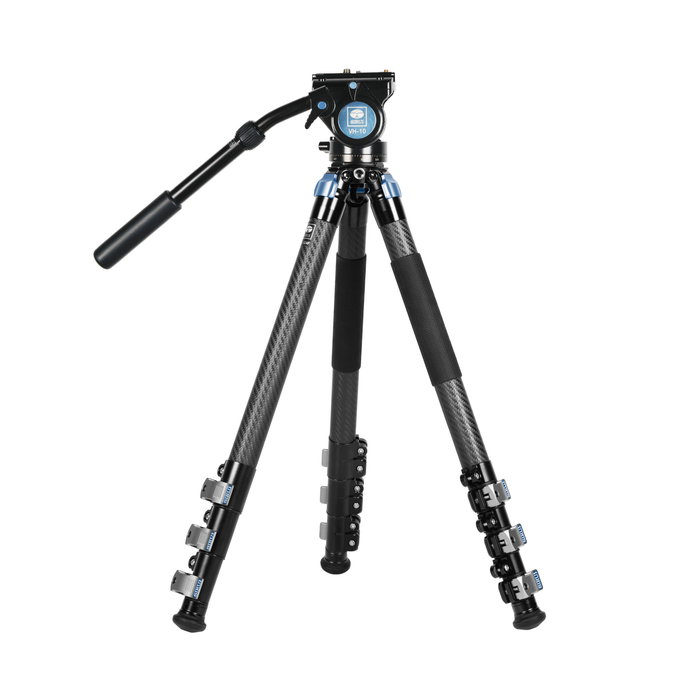 Sirui L-324F Landscape Carbon Fiber Tripod with VH-10 Fluid Video Head