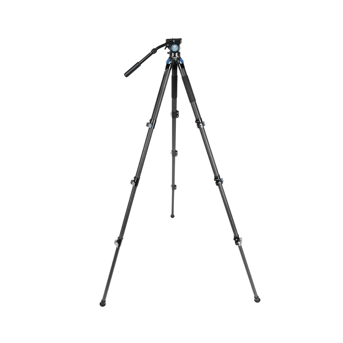 Sirui L-324F Landscape Carbon Fiber Tripod with VH-10 Fluid Video Head