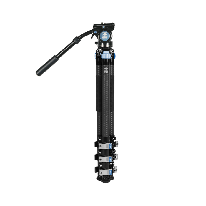 Sirui L-324F Landscape Carbon Fiber Tripod with VH-10 Fluid Video Head