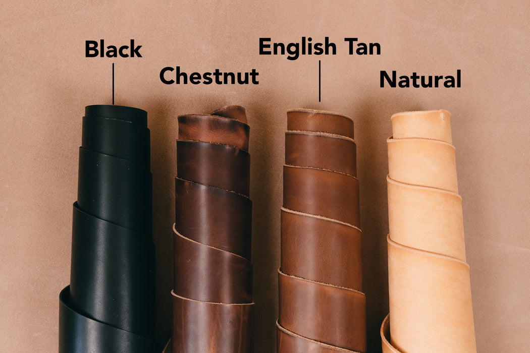 Clever Supply Traditional Camera Strap with Split Ring, 50" - English Tan