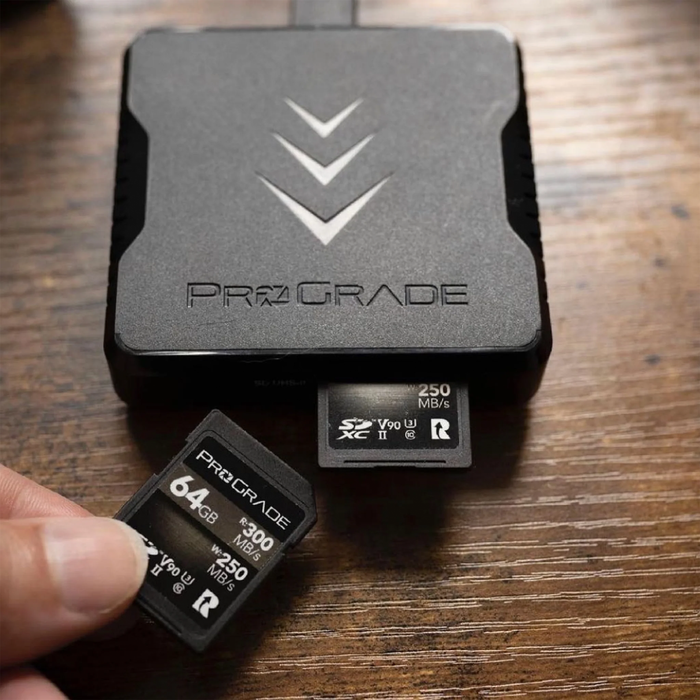 Prograde Digital Dual-Slot UHS-II SDXC USB 3.1 Gen 2 Type-C Card Reader