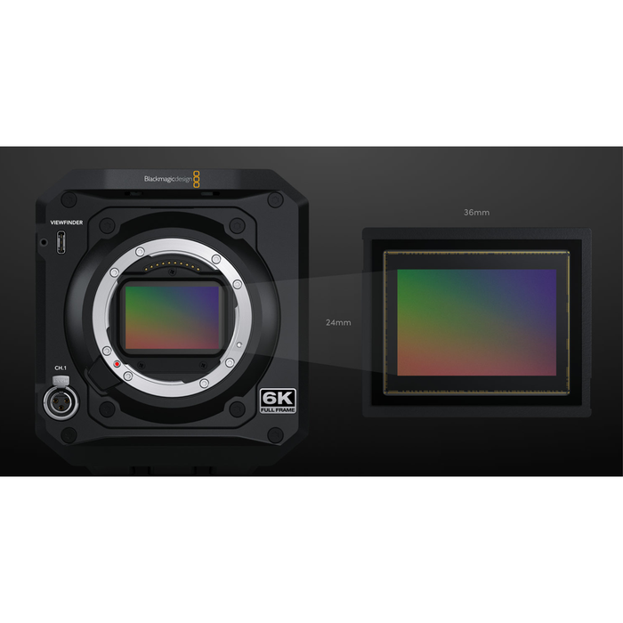 Blackmagic Design PYXIS 6K Cinema Box Camera - L-Mount