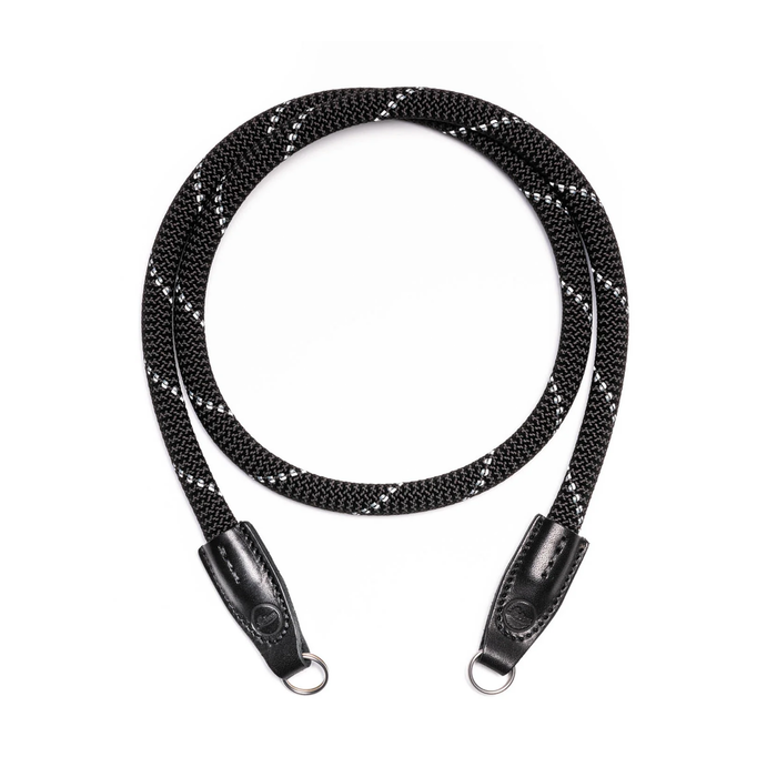 Cooph Rope Camera Strap with Split Ring, 39.4" (100cm) - Black Reflective