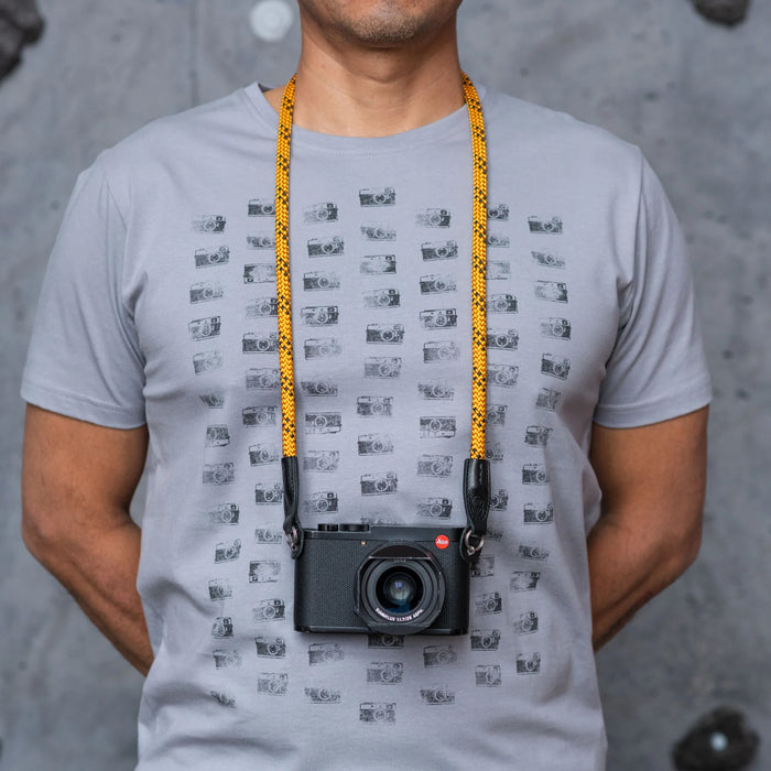 Cooph Rope Camera Strap with Split Ring, 45.3" (115cm) - Duotone Honey