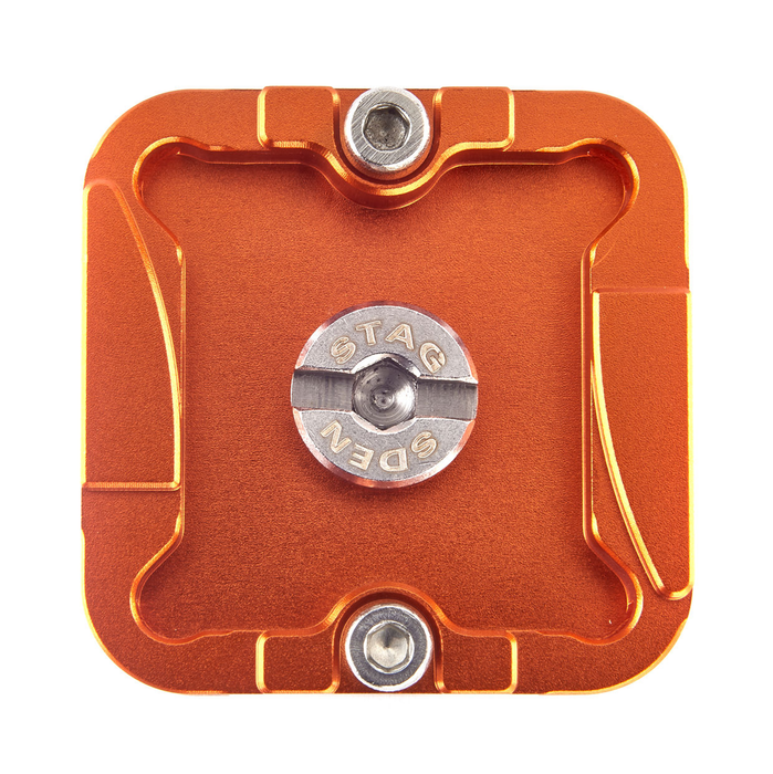 3 Legged Thing QR4 Arca-Swiss Compatible Quick-Release Plate - Copper Orange