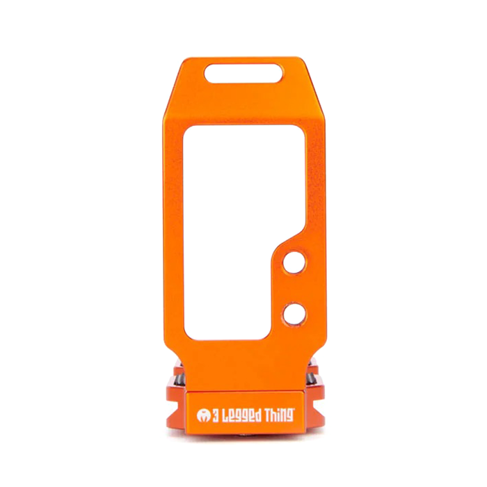 3 Legged Thing QR11 2.0 Arca Swiss-Compatible Universal Standard L-Bracket - Copper Orange