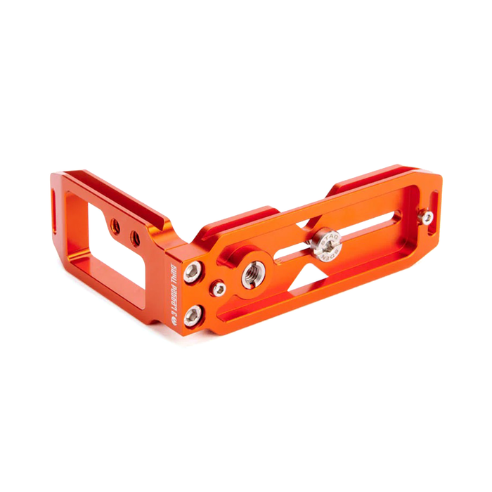 3 Legged Thing QR11 2.0 Arca Swiss-Compatible Universal Standard L-Bracket - Copper Orange