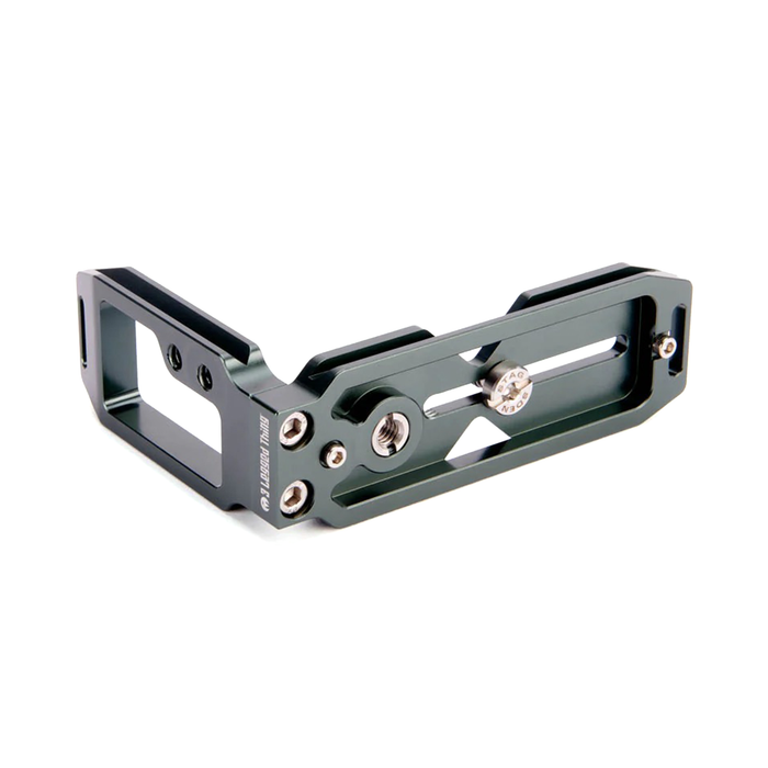 3 Legged Thing QR11 2.0 Arca Swiss-Compatible Universal Standard L-Bracket - Metallic Slate Gray
