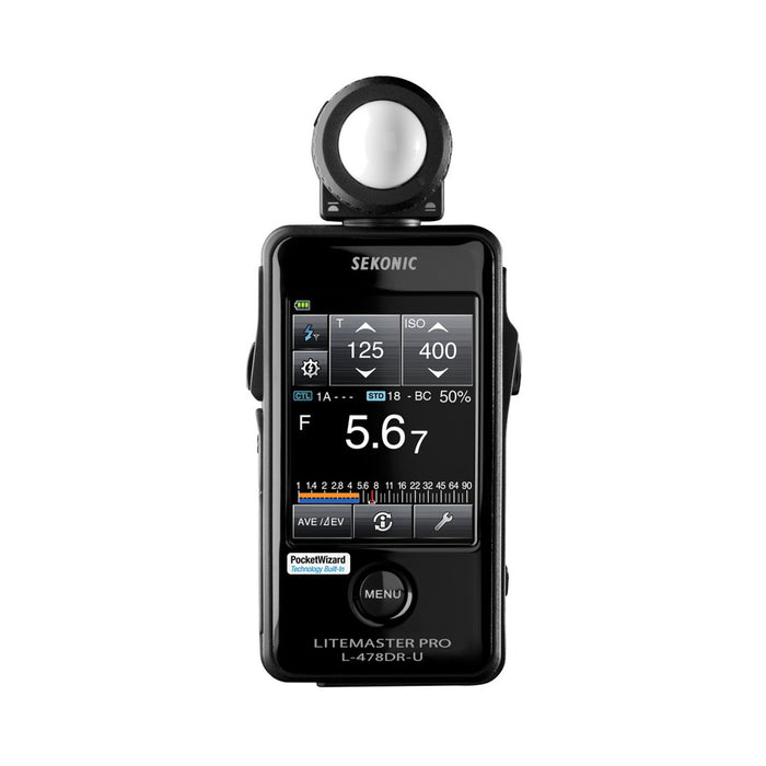 Sekonic LiteMaster Pro L-478DR-U Light Meter for PocketWizard System