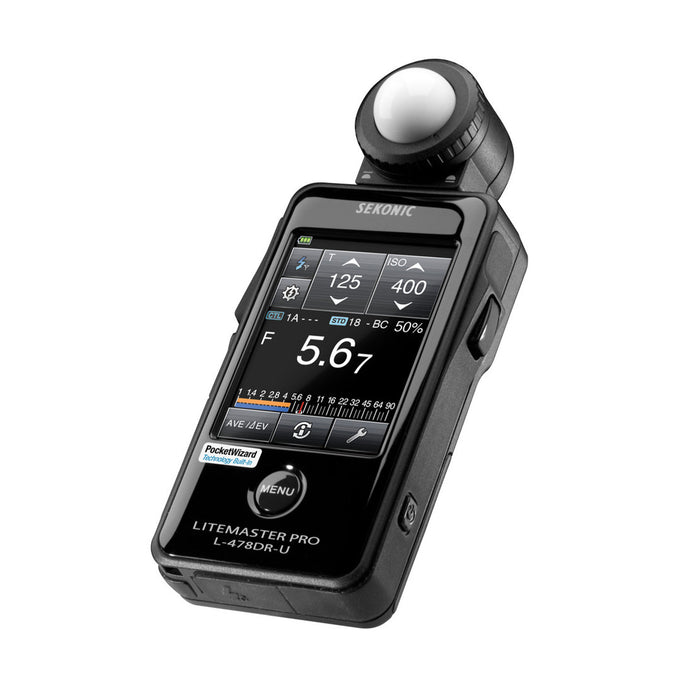 Sekonic LiteMaster Pro L-478DR-U Light Meter for PocketWizard System