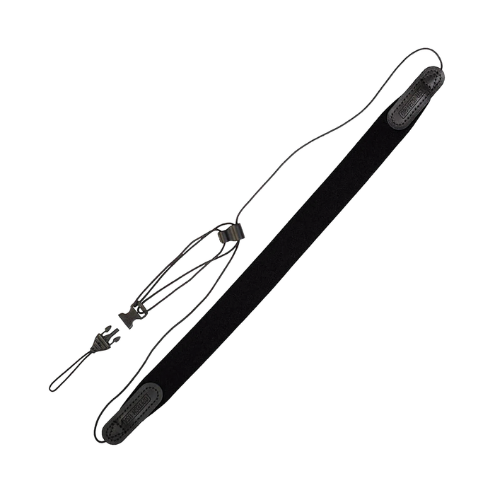 Op/Tech Mini Loop Strap with 1.5mm Mini Quick Disconnect Connector, 19-26.5" - Black