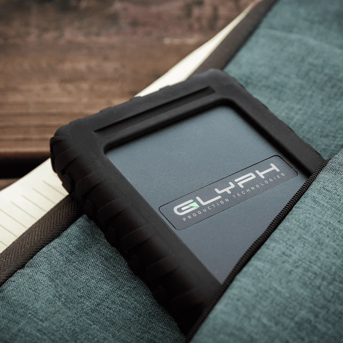 Glyph Technologies 2TB Blackbox Plus 5400 rpm USB-C 3.2 Gen 2 Rugged Portable External Hard Drive
